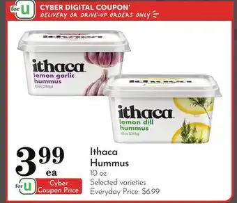 Pavilions Ithaca Hummus offer
