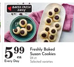 Pavilions Freshly Baked Susan Cookies offer