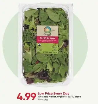 Stater Bros Full Circle Market, Organic-50/50 Blend offer