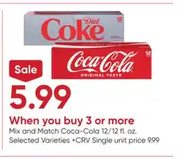 Stater Bros Coca-Cola offer
