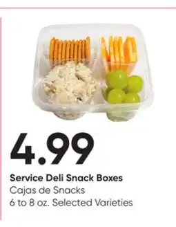 Stater Bros Snack Boxes Cajas de Snacks offer