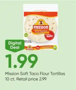 Stater Bros Mission Soft Taco Flour Tortillas offer