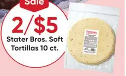 Stater Bros Stater Bros. Soft Tortillas offer