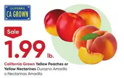 Stater Bros Yellow Peaches or Yellow Nectarines offer