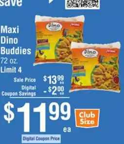 Smart & Final Maxi Dino Buddies offer