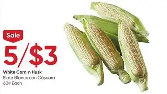 Stater Bros White Corn in Husk offer
