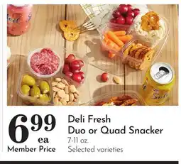 Pavilions Deli Fresh Duo or Quad Snacker offer