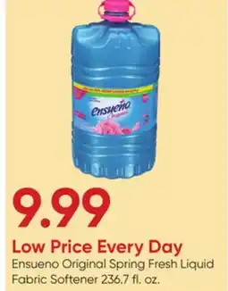Stater Bros Ensueno Original Spring Fresh Liquid Fabric Softener offer
