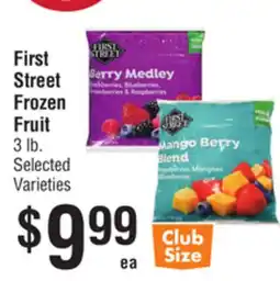 Smart & Final First Street Frozen Fruit offer