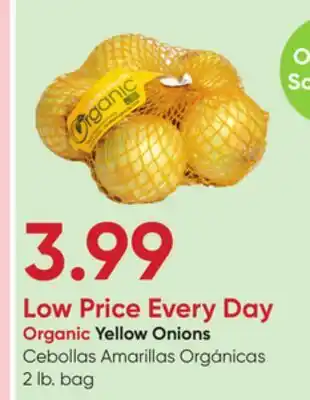 Stater Bros Organic Yellow Onions offer