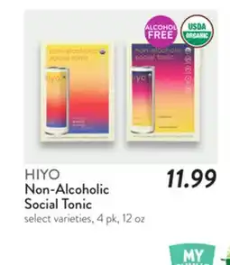 Fresh Thyme Non-Alcoholic Social Tonic offer
