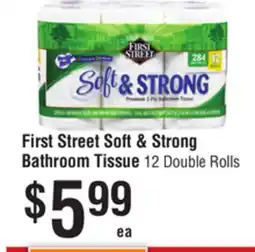 Smart & Final First Street Soft & Strong Bathroom Tissue offer