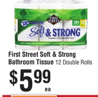 Smart & Final First Street Soft & Strong Bathroom Tissue offer