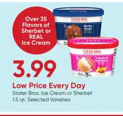 Stater Bros Stater Bros. Ice Cream or Sherbet offer