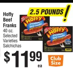 Smart & Final Hoffy Beef Franks offer