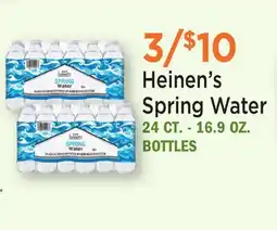 Heinen's Heinen's Spring Water offer