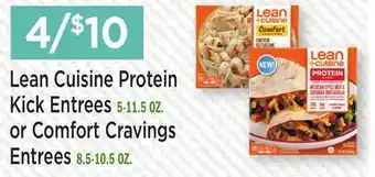 Heinen's Lean Cuisine Protein Kick Entrees 5-11.5 OZ. or Comfort Cravings Entrees 8.5-10.5 OZ offer