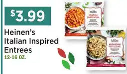 Heinen's Heinen's Italian Inspired Entrees offer