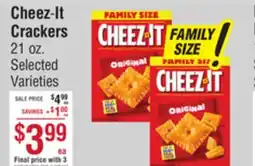 Smart & Final Cheez-It Crackers offer