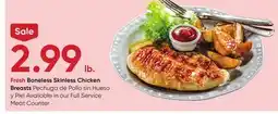 Stater Bros Boneless Skinless Chicken Breasts offer