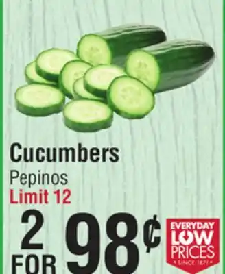 Smart & Final Cucumbers offer