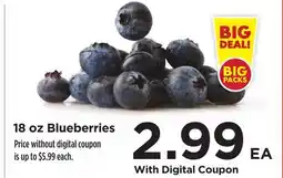 Food 4 Less 18 oz Blueberries offer