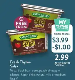 Fresh Thyme Fresh Thyme Salsa offer