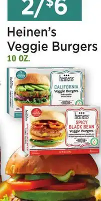 Heinen's Heinen's Veggie Burgers offer