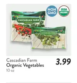 Fresh Thyme Organic Vegetables offer