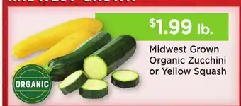 Heinen's Midwest Grown Organic Zucchini or Yellow Squash offer