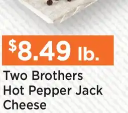 Heinen's Two Brothers Hot Pepper Jack Cheese offer