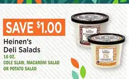 Heinen's Heinen's Deli Salads offer
