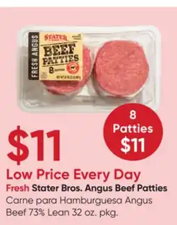 Stater Bros Stater Bros. Angus Beef Patties offer