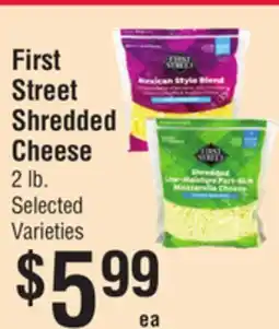 Smart & Final First Street Shredded Cheese offer