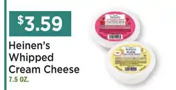 Heinen's Heinen's Whipped Cream Cheese offer