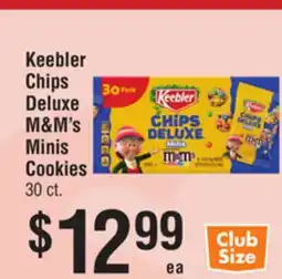 Smart & Final Keebler Chips Deluxe M & M' s Minis Cookies offer