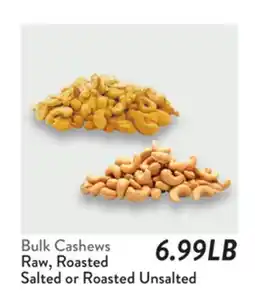 Fresh Thyme Bulk Cashews offer