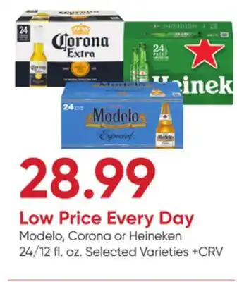 Stater Bros Modelo, Corona or Heineken offer