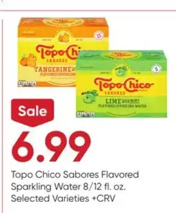 Stater Bros Topo Chico Sabores Flavored Sparkling Water offer