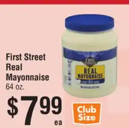 Smart & Final First Street Real Mayonnaise offer