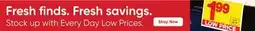 Stater Bros Every Day Low Prices Footer : Shop Now offer