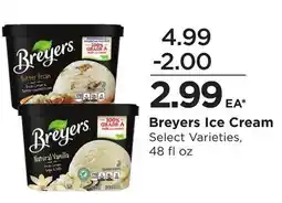 Food 4 Less Breyers Ice Cream offer