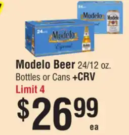 Smart & Final Modelo Beer offer