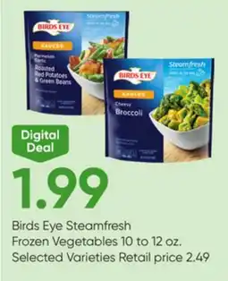 Stater Bros Birds Eye Steamfresh Frozen Vegetables offer