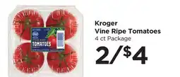 Food 4 Less Kroger Vine Ripe Tomatoes offer