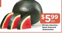 Food 4 Less Private Selection Black Diamond Watermelon offer