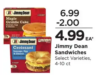 Food 4 Less Jimmy Dean Sandwiches offer