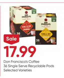 Stater Bros Don Francisco's Coffee offer
