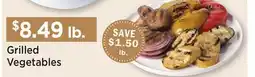 Heinen's Grilled Vegetables offer
