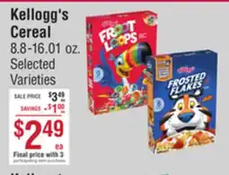 Smart & Final Kellogg's Cereal offer